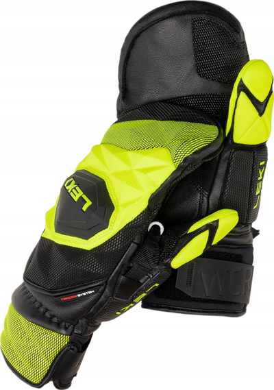 Doreza ski Leki WCR Venom SL 3D Mitt, për gara slalom, të zeza