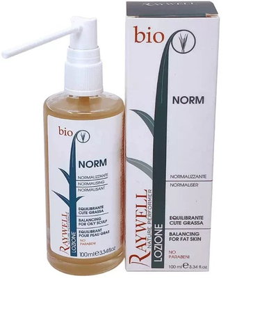 Locion për skalp Raywell Bio Nature Balancing, për skalp me yndyrë, 100 ml