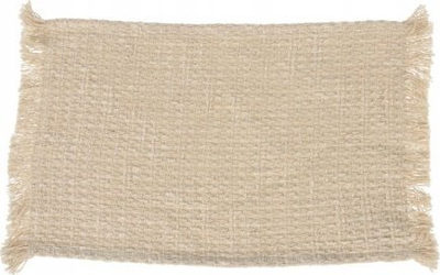 Napron tavoline Home Styling Collection, pambuk, 45x30cm, bezhë natyrale