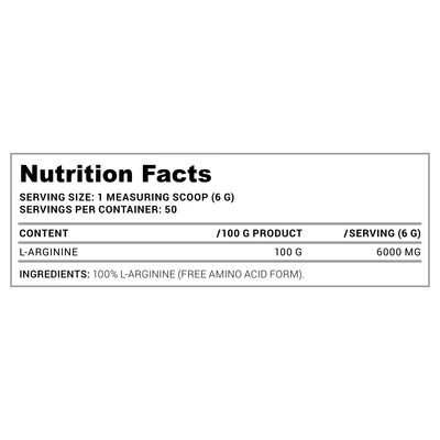 Ngritës i Oksidit Nitrik në gjak Lazar Angelov L-Arginine, 300 g, pa shije