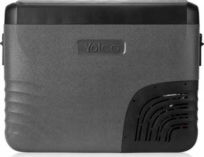 Frigorifer portativ Yolco KX40 Carbon, 34L, me kompresor Dual Zone, gri me t’zezë