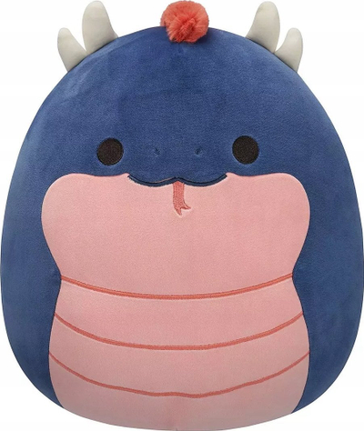Lodër pelushi Squishmallows Cian Basilisk, 30 cm, shumëngjyrëshe