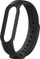 Rrip silikoni Beline për Xiaomi Mi Band 3 4, i zi