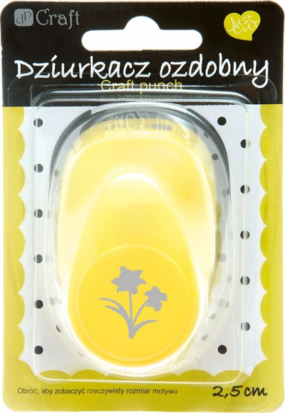 Shpuese dekorative Dalprint Daffodil Mix, 25 mm, shumëngjyrëshe