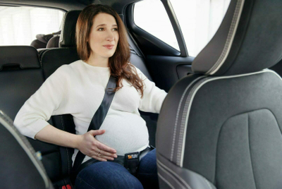 Pajisje sigurie për shtatzëna BeSafe iZi FIX, instalim ISOfix, e zezë
