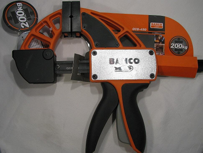 Shtrëngues Bahco QCB-450 Better Clamp, 450mm 200kg, portokalli e zezë