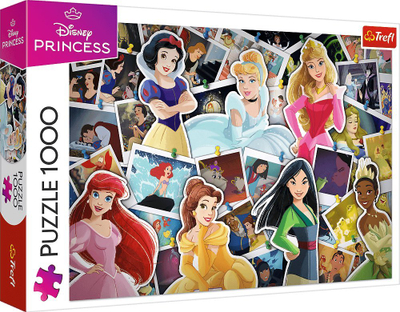 Puzzle Trefl Disney Princesses, 1000 copa, shumëngjyrësh
