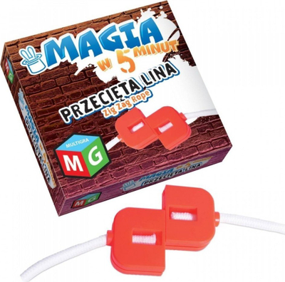 Сет магија Multigra Magic In 5 Minutes Cut Rope, за почетници, за деца и возрасни, шарен
