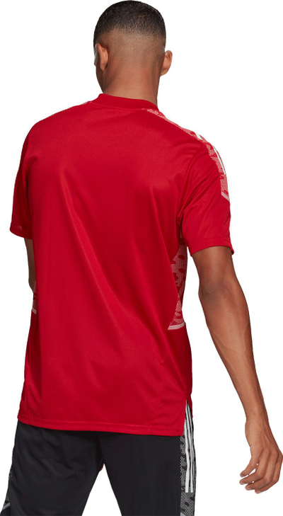 Bluzë stërvitje adidas Condivo 21 Primeblue AEROREADY për burra, e kuqe