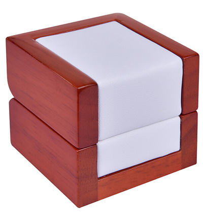 Kuti për unazë JK Box DN-2 / A1, kafe/bardhë