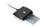 Читач на картички IOGEAR USB-C Smart Card Reader, контакт, USB Type-C, црн