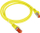 Kabllo rrjeti Alantec KKS6AZOL0.5, Patch cord S/FTP Cat 6A, 0.5m, e verdhë