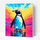 Сет за сликање со дијаманти Splat Planet Penguin, платно 40 x 30 cm, повеќебојно