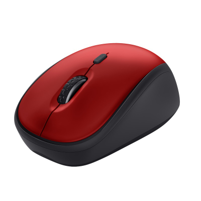 Maus Trust YVI+, 1 600 DPI, i kuq / i zi