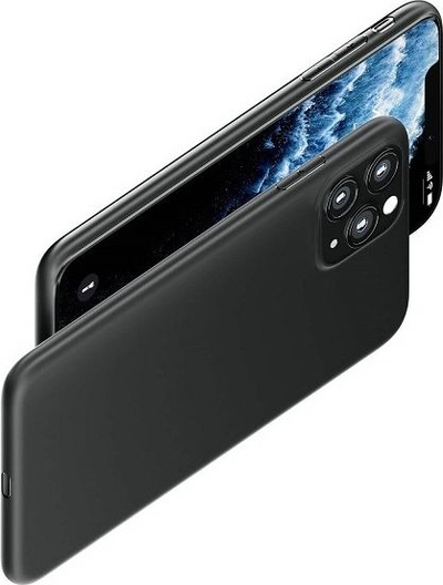 Kapak telefoni 3MK Matt Case për Xiaomi Redmi 9A, TPU, i zi