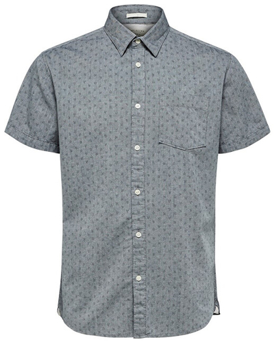Këmishë Selected Homme Slimmatthew, e hirtë L mSD0022-L