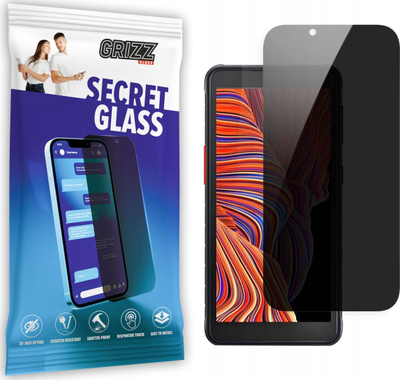 Xham mbrojtës privatësie Grizz SecretGlass për Samsung Galaxy Xcover 4s, xham keramik, pamje shumë e kthjellët