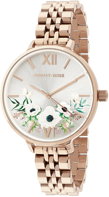 Orë për meshkuj JVD Sunday Rose Sun hJV327, rose gold