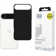 Kapak telefoni 3MK Matt Case për Apple iPhone 17 Air, mat, i zi