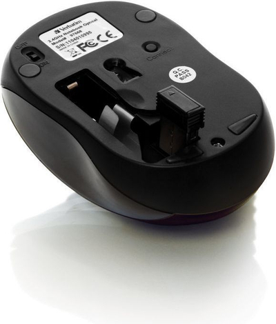 Maus Verbatim GO, wireless, USB, i zi