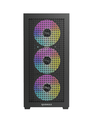 RAIDMAX Meshian X X605 (X605TBF), e zezë