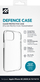 Mbulesë mbrojtëse IFROGZ Defence Case për iPhone 16e 15 14 13, transparente
