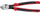 Prerëse anësore Teng Tools MB442B 8T, çelik chrome molybden, doreza gome, e kuqe e zezë