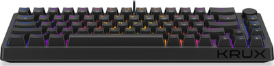 Tastierë mekanike Krux Atax 65% Pro, Outemu Red, RGB, e zezë