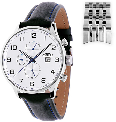 Orë dore dhe rrip Prim Automatic W01P.13121.C