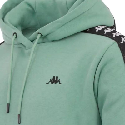 Спортска блуза Kappa Joder, Regular Fit, зелена