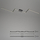 Ndriçues Briloner LED 2,2m, 24W, 3000 lm, i bardhë/zi