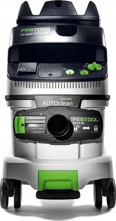 Fshesë industriale Festool CTL 36 E AC, 1200W, 34L, bardhë e zezë