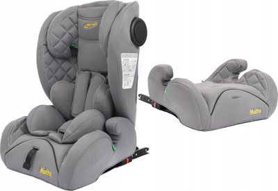 Автоседиште Summer Baby Molto i-Size, 76-150cm, ISOFIX R129, сиво