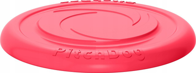Disk fluturues për qen Pitchdog, 24 cm, rozë