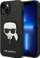 Kapak telefoni Karl Lagerfeld Saffiano Karl Head Patch, për iPhone 14 Plus, i zi