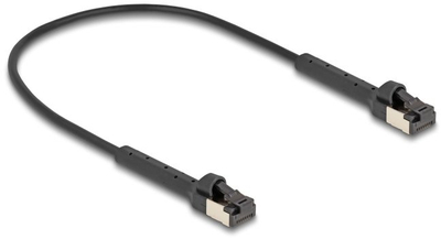 Kabllo rrjeti Delock 80938, Cat 8.1 U/FTP, RJ45, 25 cm, e zezë