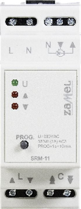 Modul kontrolli roletash Exta SRM-11, universal, 230V AC, i bardhë
