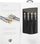 Kabllo audio Nedis RCA x2 në RCA x2, 5m, stereo, e zezë