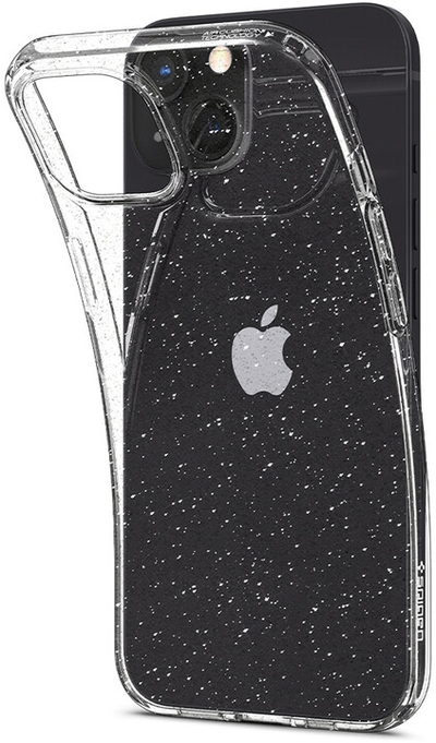 Mbrojtëse Spigen Liquid Crystal Glitter për Apple iPhone 13