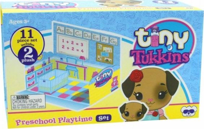 Set lodra pelushi Tm Toys Tukkins, 10 x 19 x 7 cm, shumëngjyrëshe