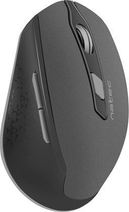 Maus Natec Siskin, wireless, USB, i zi dhe i hirt