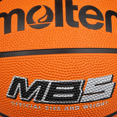 Top basketbolli Molten MB5, madhësia 5, gome, portokalli