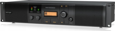 Përforcues Behringer NX1000D, 2x500W, me DSP t’u futur brenda, i zi