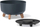 Vazo lulesh Prosperplast Gracia Low DGRL400L, plastike, me insert, antracit