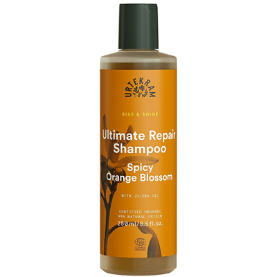 Shampo për flokë Urtekram BIO Spicy Orange, 250 ml