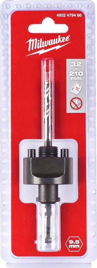 Bosht standard për sharrë rrethore Milwaukee, 9.5 mm, 6 kënde, metalik