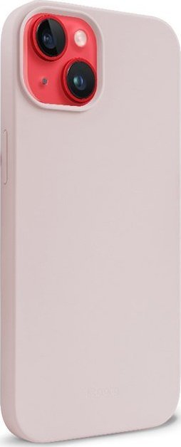 Këllëf telefoni Crong Color Cover për iPhone 14, silikon, sandy pink