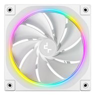 Ventilator PC Deepcool FL12R, 120mm, RGB adresueshëm, i bardhë