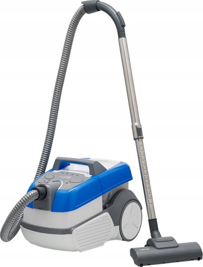 Fshesë me korrent Zelmer ZVC9150D, 5.2L, pastrim i thatë dhe i lagësht, e bardhë blu gri