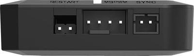 Kontrollues ventilatorësh Darkflash RC2, PWM RGB, ARGB 5V 3 pin, i zi